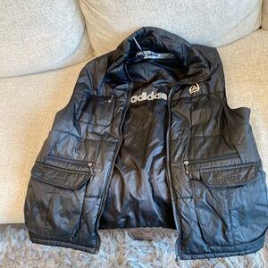 Adidas Black Puffer Vest